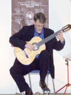 Micheal Partington at the Grove Garden Chapel Richmond Nov 2006